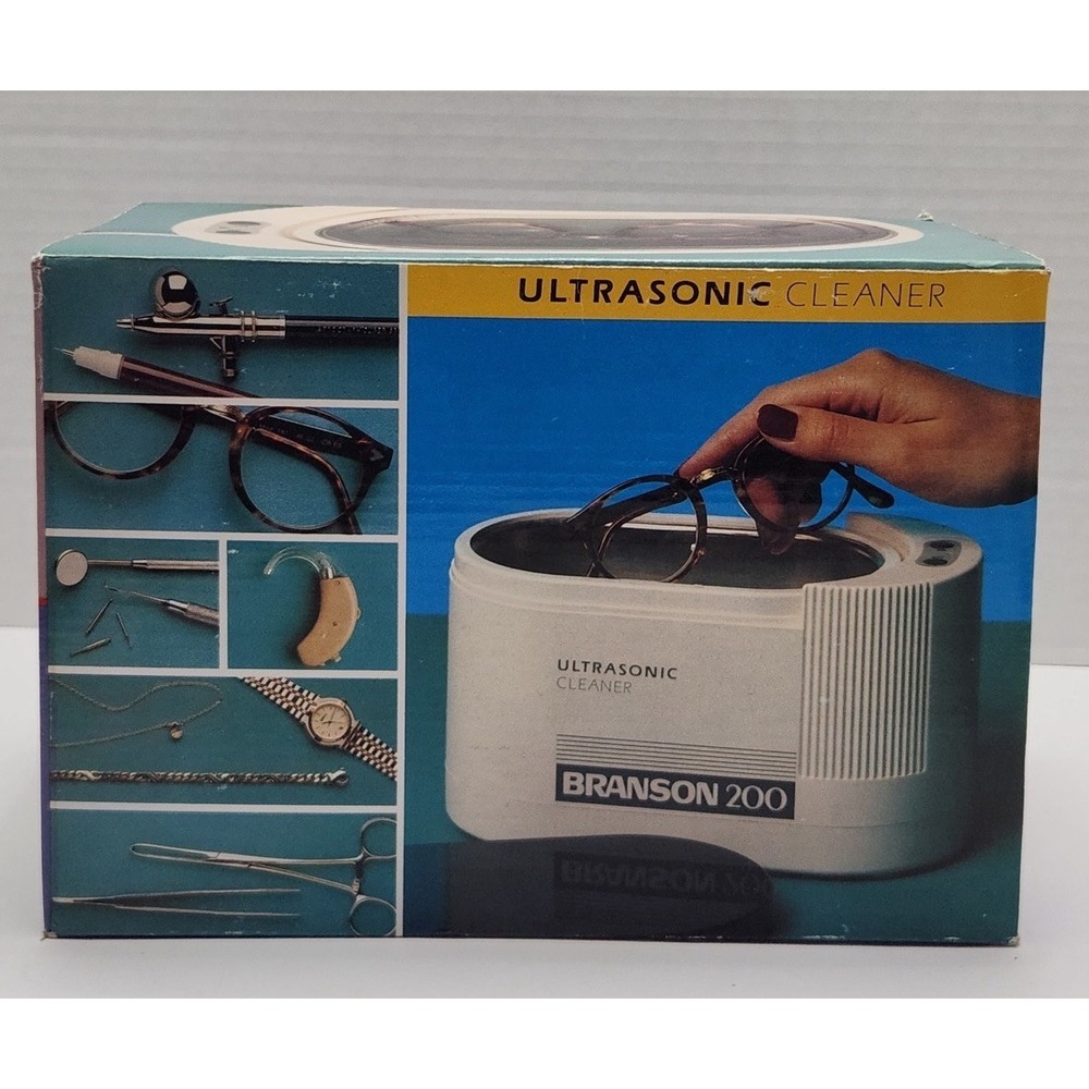Branson's Model B200 Jewelry & Optical Ultrasonic Cleaner 117V 50/60 Hz